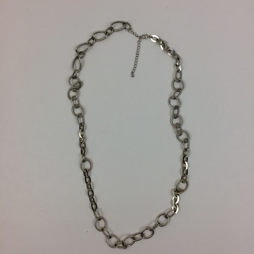 Silver tone Chain necklace